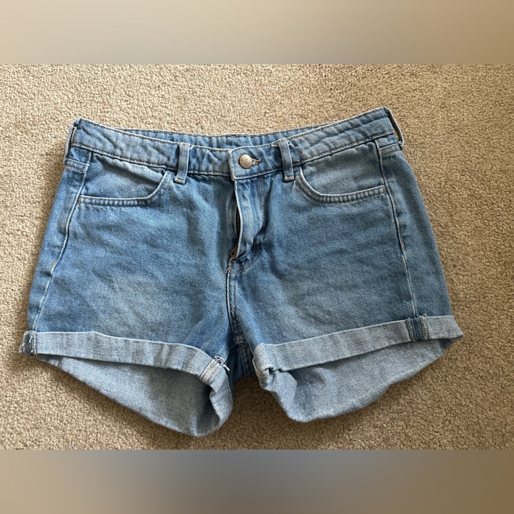 H&M Regular Waist Shorts & Denim Jean Shorts